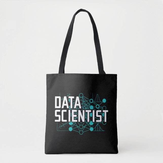 Tote Bag Cadeau de scientifique de données et d'analyste de (Devant)