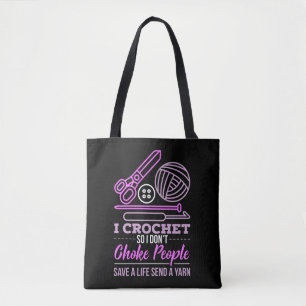 Tote Bag Cadeau de Tricot de crochet