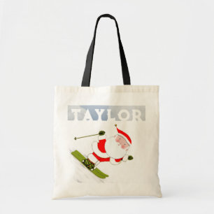 Tote Bag Cadeau de vacances de ski pour skieur