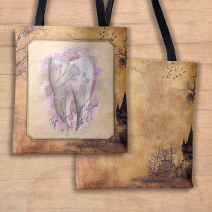 Tote Bag Cadeau Dentaire Élégant Vintage à l'Ancienne