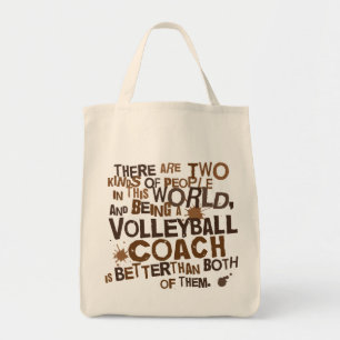 Tote Bag Cadeau d'entraîneur de volleyball