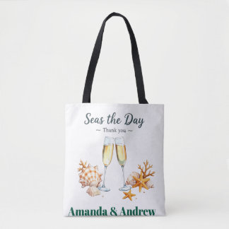 Tote Bag Cadeau élégant pour invité de mariage souvenir de 