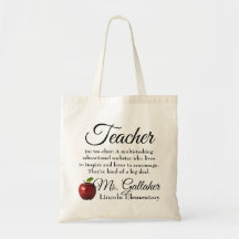 Cadeau enseignant fourre-tout