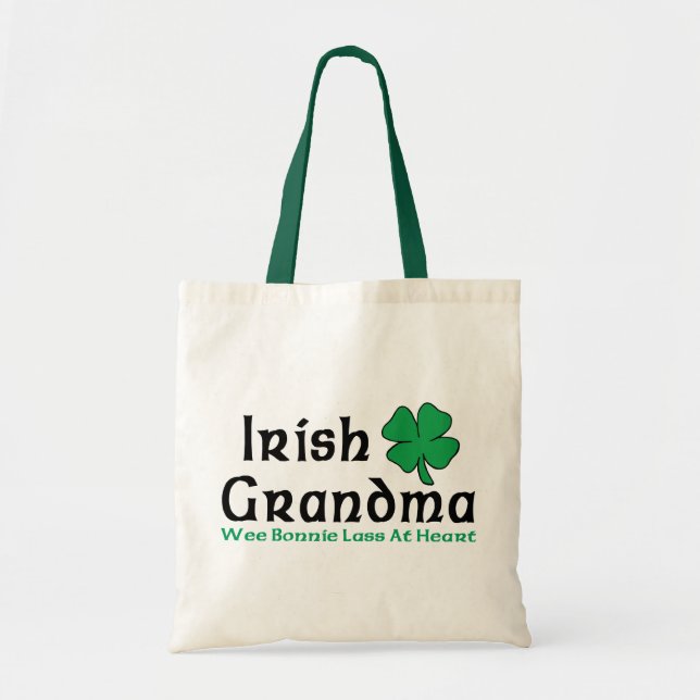 Tote Bag Cadeau irlandais de grand-maman (Devant)