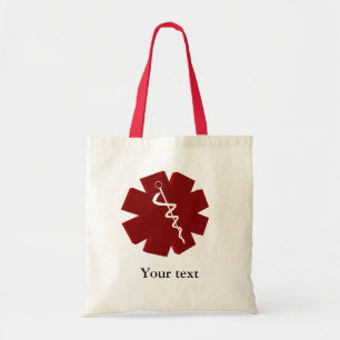 Tote Bag cadeau médical de red caducée