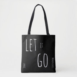 Tote Bag Cadeau Mindfulness LAISSER ALLER BREATHE Ajouter u
