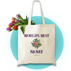 Tote Bag Cadeau personnalisé de fête des mères pour la meil