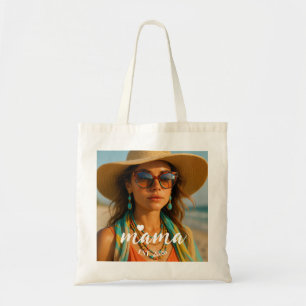 Tote Bag Cadeau personnalisé pour maman année Mama Est pour