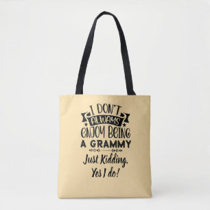 Tote Bag Cadeau pour Grammy ! Humour artistique pour grand-