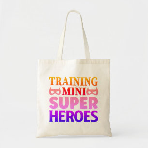Tote Bag Cadeau pour l'enseignant des Mini Héros du Repas d