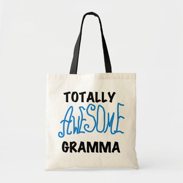 Tote Bag Cadeaux bleus totalement impressionnants de (Devant)