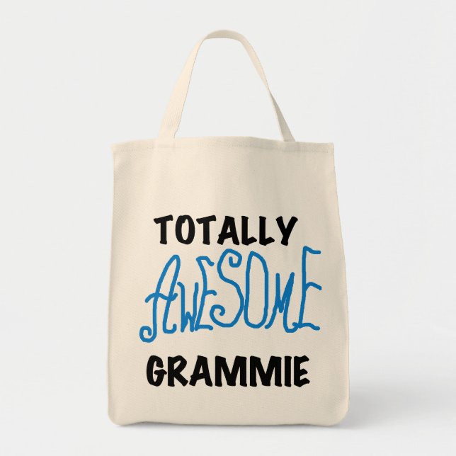 Tote Bag Cadeaux bleus totalement impressionnants de (Devant)
