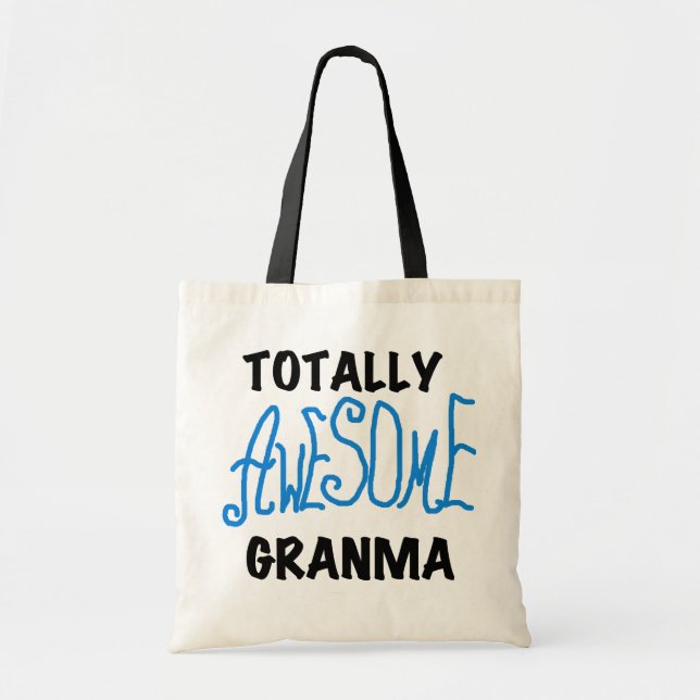 Tote Bag Cadeaux bleus totalement impressionnants de (Devant)