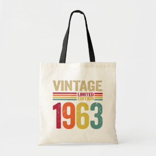 Tote Bag Cadeaux de 59 ans Vintage 1963 59e cadeau d'annive