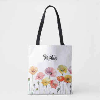 Tote Bag Cadeaux de demoiselle d'honneur Floral