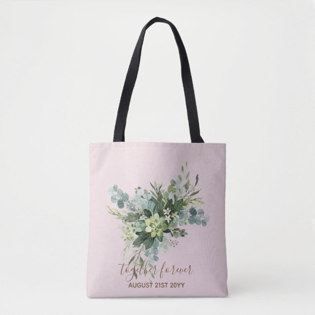 Tote Bag Cadeaux de fête de mariée sur mesure cadeau de ver (Devant)