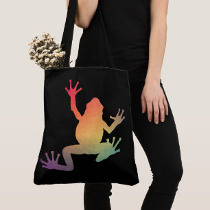 Tote Bag Cadeaux de grenouille colorés