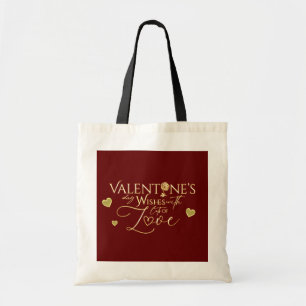 Tote Bag Cadeaux de la Saint-Valentin rouges