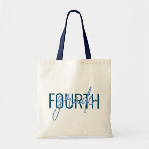 Tote Bag Cadeaux de l'enseignant 4e année N'importe quelle 