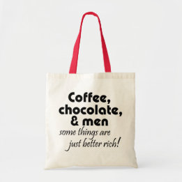 Tote Bag Cadeaux de plaisanterie du café à achats des