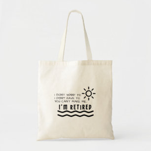Tote Bag Cadeaux de retraite drôles pour la maman de papa