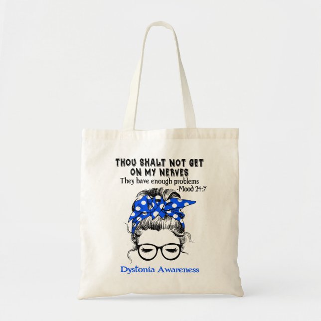 Tote Bag Cadeaux de soutien au ruban de sensibilisation à l (Devant)