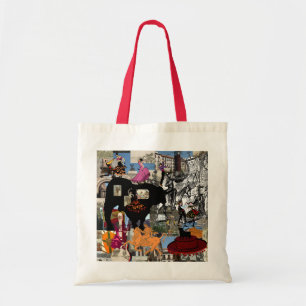 Tote Bag Cadeaux espagnols de culture de collage de