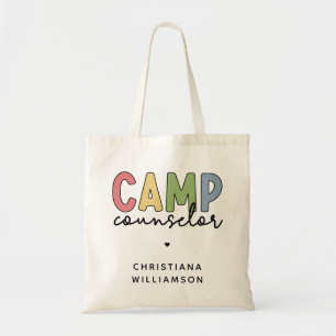 Tote Bag Cadeaux personnalisés de conseillers de camp