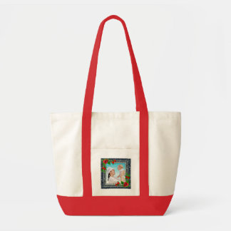 Tote Bag Cadre photo floral