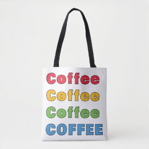 Tote Bag Café café café café