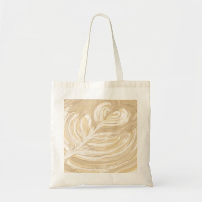 Tote Bag café coeur latte art (Devant)