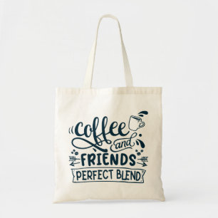 Tote Bag Café et amis parfait mélange