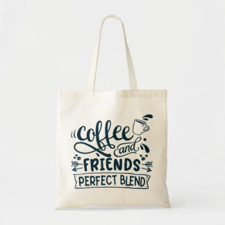 Tote Bag Café et amis parfait mélange