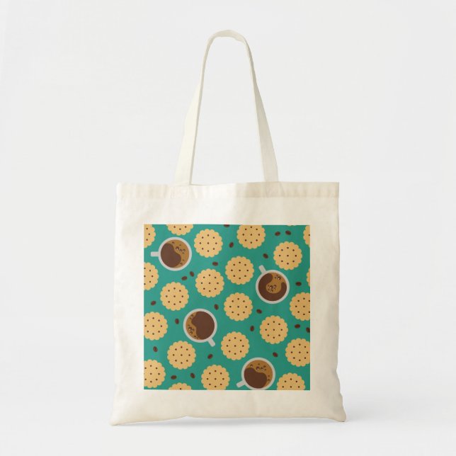 Tote Bag Café et cookies (Devant)