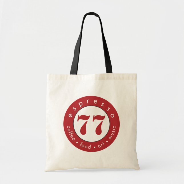 Tote Bag Café express 77 grand (Devant)