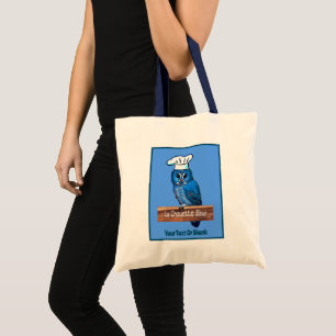 Tote Bag Café La Chouette Bleue