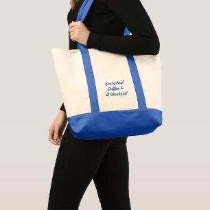 Tote Bag Café quotidien et entraînement
