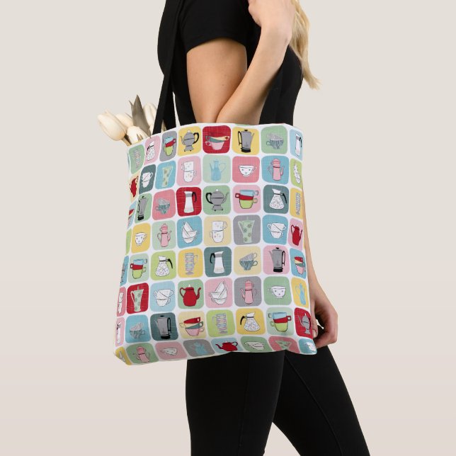Tote Bag Café rétro (De près)