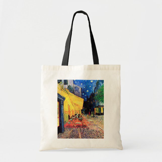 Tote Bag Cafe Terrace at Night, Vincent van Gogh, 1888 (Devant)