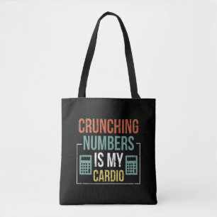 Tote Bag Calculateur du numéro comptable comptable Humour