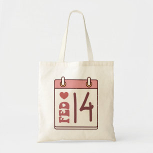 Tote Bag Calendrier de la Saint-Valentin