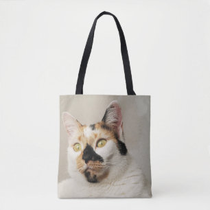 Tote Bag Calico Cat