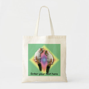 Tote Bag Calico Cat et Pastel Diamond