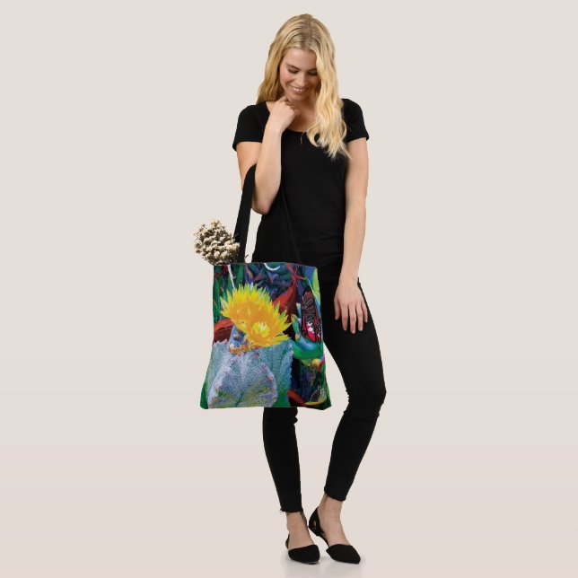 Tote Bag Caliente Cactus (Sur le modèle)