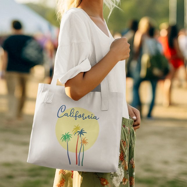 Tote Bag California Beach Sunset (Créateur téléchargé)