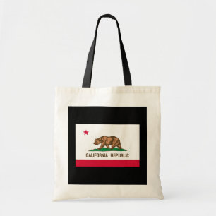 Tote Bag California State Flag Design