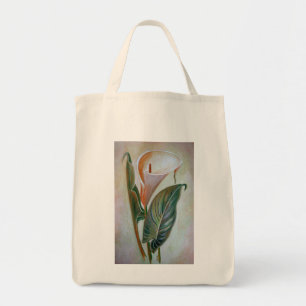 Tote Bag Calla Lily Beau Art Botanique