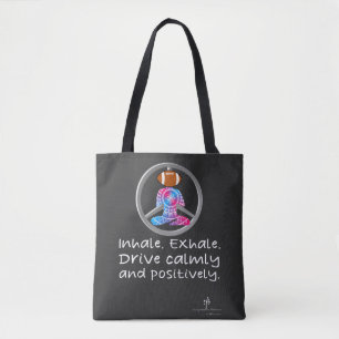 Tote Bag Calme Voiture Ride Home Neon Red/Blue Football