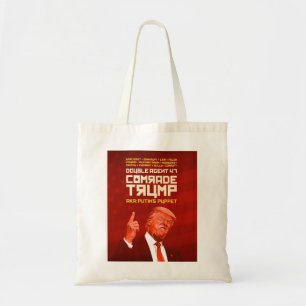 Tote Bag Camarade Trump : le double agent (la marionnette d
