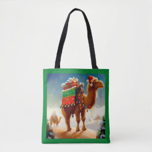 Tote Bag Camel de Noël 2